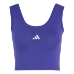 ADIDAS SPORTSWEAR Sportiniai mar&scaron;kinėliai be rankovių 'Essentials' purpurinė / balta