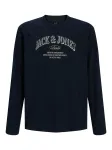 Jack & Jones Junior Mar&scaron;kinėliai 'JJEDenver' kremo / tamsiai mėlyna