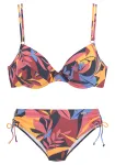 SUNSEEKER Bikinis mėlyna / žaliosios citrinos spalva / pitajų spalva / ry&scaron;kiai rožinė spalva
