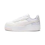 PUMA Sportbačiai be auliuko 'Carina Street' pastelinė geltona / pastelinė violetinė / pastelinė rožinė / balta