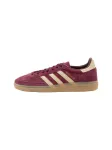 ADIDAS ORIGINALS Sportbačiai be auliuko 'Handball Spezial' smėlio spalva / burgundi&scaron;ko vyno spalva
