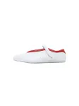 ADIDAS ORIGINALS Sportbačiai be auliuko 'Stan Smith' tamsiai raudona / balta