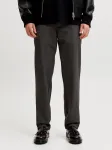 JACK & JONES &bdquo;Chino&ldquo; stiliaus kelnės 'JPSTollie Connor' tamsiai ruda / juoda