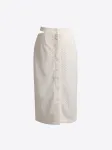 4TAILORS Sijonas smėlio spalva