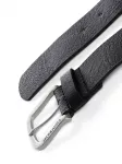 JACK & JONES Diržas 'Harry' juoda / sidabrinė