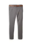 TOM TAILOR DENIM &bdquo;Chino&ldquo; stiliaus kelnės rusvai pilka