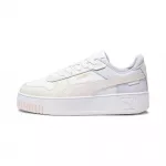 PUMA Sportbačiai be auliuko 'Carina Street' pastelinė geltona / pastelinė violetinė / pastelinė rožinė / balta