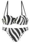 FRENCH CONNECTION Bikinis juoda / balta