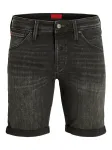 JACK & JONES Džinsai 'JJIRick JJFox' juodo džinso spalva