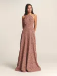 St MRLO Suknelė 'MIKA MAXI DRESS' rožinė / juoda