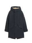 AIGLE Demisezoninė parka 'Gore-Tex' tamsiai mėlyna jūros spalva