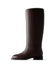 L37 HANDMADE SHOES Auliniai batai 'SIMPLE BOOTS' raudona