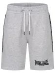 LONSDALE Kelnės 'Scarvell' pilka / &scaron;viesiai pilka / juoda