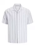 Jack & Jones Premium Mar&scaron;kiniai 'JPRCCMONTANA DOBBY' nakties mėlyna / sodri mėlyna (&bdquo;karali&scaron;ka&ldquo;) / balta