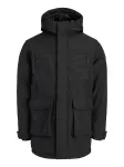 JACK & JONES Demisezoninė parka 'JJCLARK' juoda