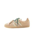 ADIDAS ORIGINALS Sportbačiai be auliuko 'Samba' smėlio spalva / balta