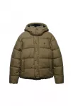 Superdry & Co Žieminė striukė &scaron;viesiai ruda / juoda