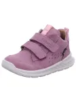 SUPERFIT Pirmieji vaiko vaik&scaron;čiojimo bateliai 'Lauflernschuhe M&auml;dchen 1-000369 8500 Echtleder in rot' raudona