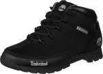 TIMBERLAND Auliniai batai su rai&scaron;teliais 'Euro Sprint' juoda