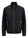 JACK & JONES Demisezoninė striukė 'JJERush Harrington' juoda