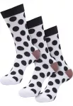 Urban Classics Kojinės 'Polka' ruda / juoda / balta