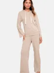 Lipsy Megztinis be užsegimo nebalintos drobės spalva