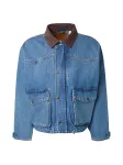 LEVI'S &reg; Demisezoninė striukė 'Hilltop Jacket' indigo spalva / &scaron;okolado spalva