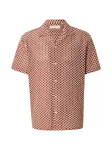 JACK & JONES Mar&scaron;kiniai 'JORMONTAUK' vyno raudona spalva / balta