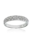 DIAMANT LETERNEL Žiedas sidabrinė