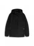TOM TAILOR Demisezoninė striukė juoda