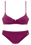 LASCANA Bikinis baklažano spalva
