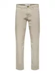 SELECTED &bdquo;Chino&ldquo; stiliaus kelnės 'Miles Flex' smėlio spalva
