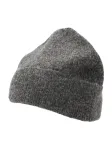 DAN FOX APPAREL Megzta kepurė 'Aras' tamsiai pilka