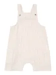NAME IT Kombinezonas su petne&scaron;omis 'NBMFAR' tamsi smėlio / balta