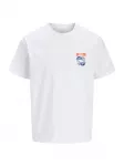 JACK & JONES Mar&scaron;kinėliai 'JORKPOT' mėlyna / oranžinė / balta
