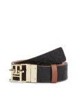 TOMMY HILFIGER Diržas ruda (konjako) / juoda