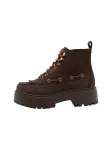 TIMBERLAND Suvarstomieji kulk&scaron;nis dengiantys batai 'Stone Street' tamsiai ruda
