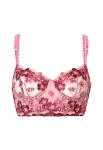 WILD LOVERS Liemenėlė 'JEANNE' ry&scaron;kiai rožinė spalva / vy&scaron;ninė spalva