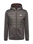 JACK & JONES Demisezoninė striukė 'JJToby' dūmų pilka / margai pilka