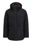 JACK & JONES Demisezoninė striukė 'JJLoop' juoda