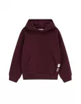 WE Fashion Megztinis be užsegimo burgundi&scaron;ko vyno spalva
