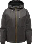 Ragwear Funkcinė striukė 'Cezzy Rainy Warm Y' tamsiai ruda / pastelinė geltona