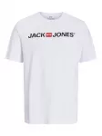 JACK & JONES Mar&scaron;kinėliai 'JJECorp' spanguolių spalva / juoda / balta