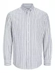 JACK & JONES Mar&scaron;kiniai 'JJEOxford' tamsiai mėlyna / balta