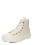 CONVERSE Sportbačiai su auliuku 'CHUCK TAYLOR ALL STAR EVA LIFT PLATFORM' kremo