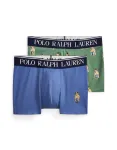 Polo Ralph Lauren Boxer trumpikės sodri mėlyna (&bdquo;karali&scaron;ka&ldquo;) / mokos spalva / žalia
