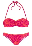 VENICE BEACH Bikinis oranžinė / tamsiai rožinė