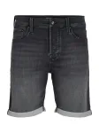 Jack & Jones Plus Džinsai 'JJIRick JJIcon' juodo džinso spalva