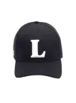 LACOSTE Kepurė žalia / juoda / balta