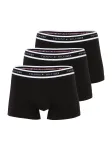 Tommy Hilfiger Underwear Boxer trumpikės juoda / balta